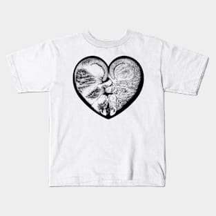 Heart Kittens Kids T-Shirt